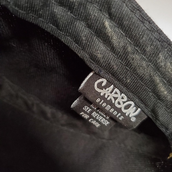 Stripped Carbon Elements Snap Back Hat. Like new! - Picture 6 of 6
